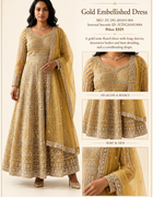 Gold Embellished Dress character sheet