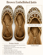 Brown Embellished Juttis character sheet