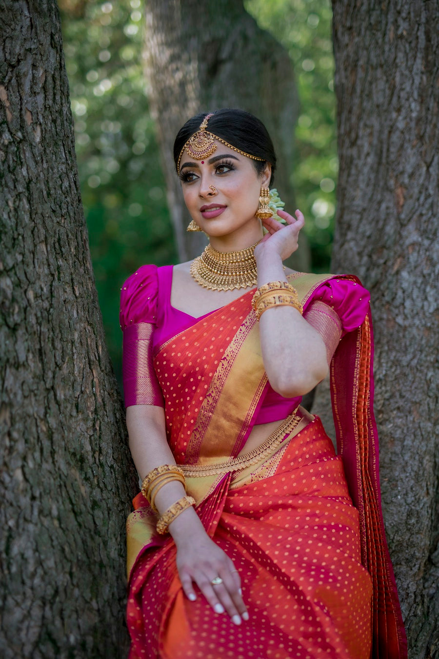 Virasat Heritage Banarasi Katan Silk Lehenga